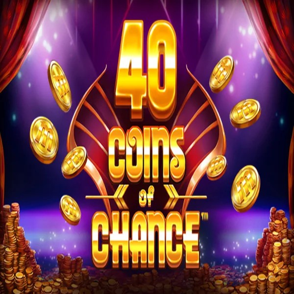 Official Slots logo: 40 Coins of Chance by SYNOT Games at Kong Casino