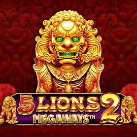5 Lions Megaways 2 slot logo by Pragmatic Play at Kong Casino