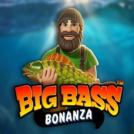 Big Bass Bonanza online game logo by Pragmatic Play on kong-casino.eu