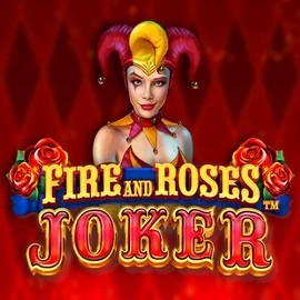 Official Slots logo: Fire and Roses Joker by Triple Edge Studios at Kong Casino