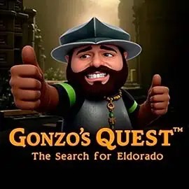 Gonzo's Quest logo by NetEnt Kong Casino