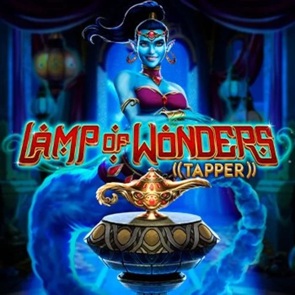 Lamp Of Wonders Tapper slot logo by Greentube at Kong Casino