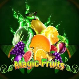 Magic Fruits Deluxe logo by Wazdan at Kong Casino