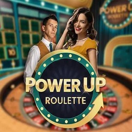 PowerUP Roulette logo – Live Casino by Pragmatic Play at Kong Casino
