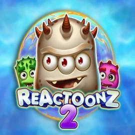 Reactoonz 2 logo by Play'n GO Kong Casino