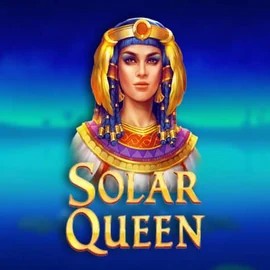 Solar Queen slot logo by Playson at Kong Casino