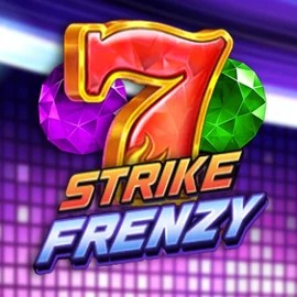 Strike Frenzy slot logo by Pragmatic Play at Kong Casino