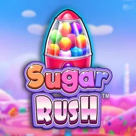 Sugar Rush game by Pragmatic Play – logo hosted on Kong Casino