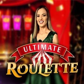 Ultimate Roulette slot logo by Ezugi at Kong Casino